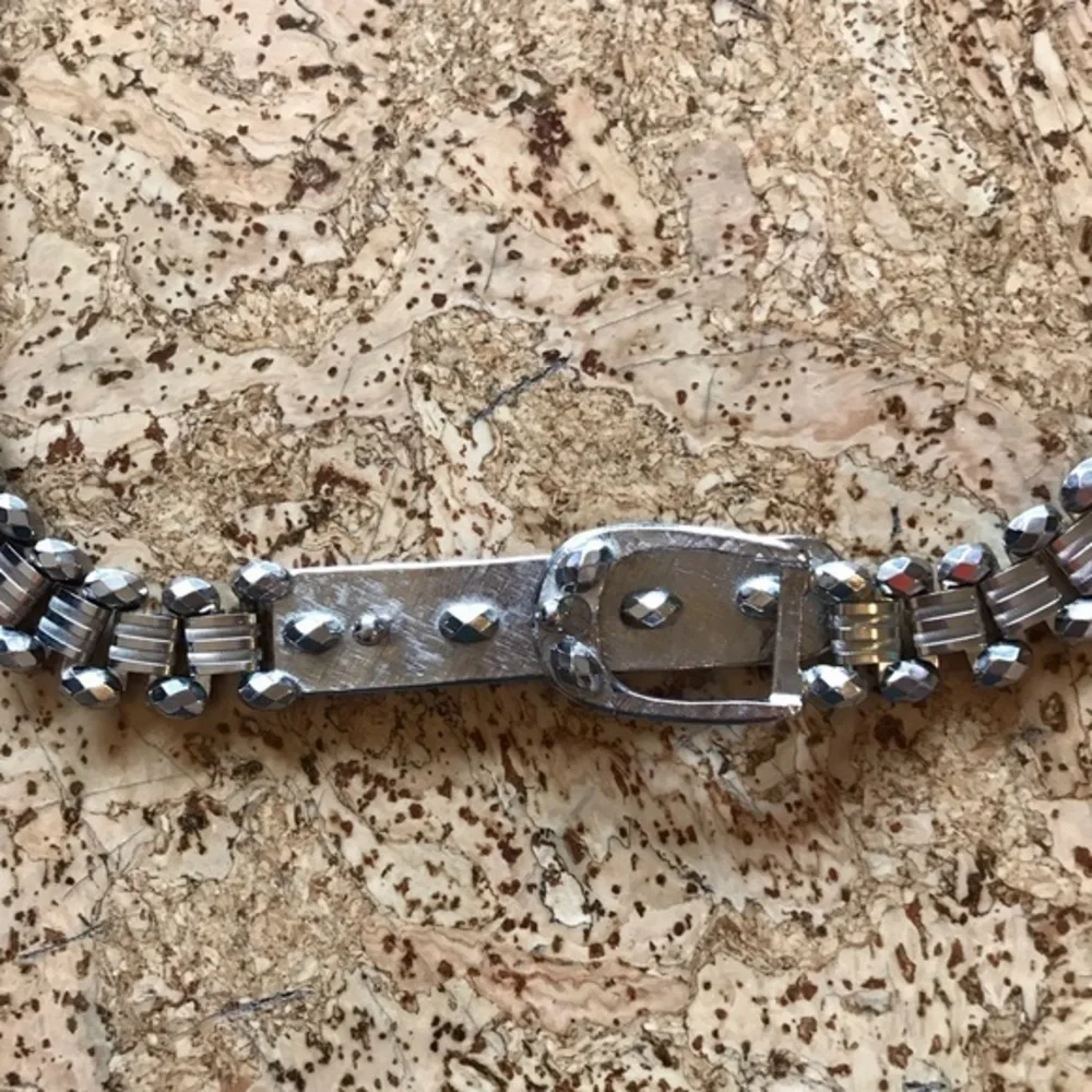 Vintage Accesocraft NYC Silver Belt